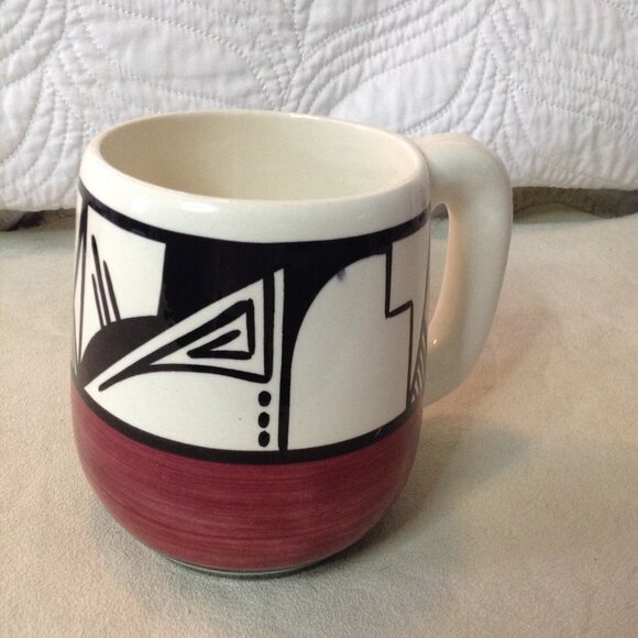 VTG Mesa Verde Pottery Mug, #71; Signed Ruth L Hemin; Ute Mt., Aztec, Southwest - Picture 1 of 4